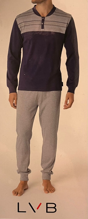 Pigiama Uomo Lovable Blu Navy