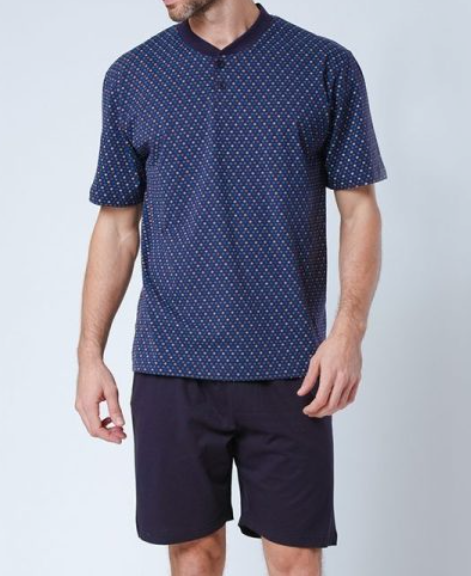 Pigiama Uomo Corto Serafino Fancy