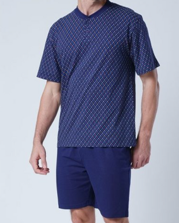 Pigiama Uomo Corto Serafino Fancy