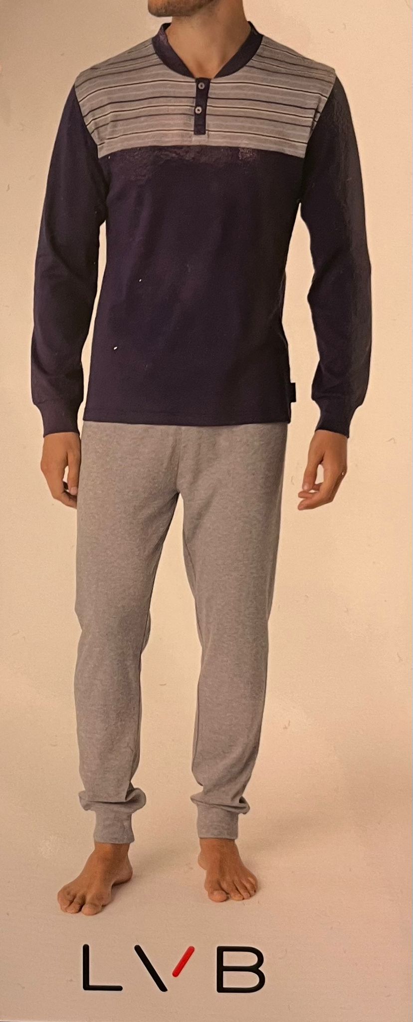 Pigiama Uomo Lovable Blu Navy
